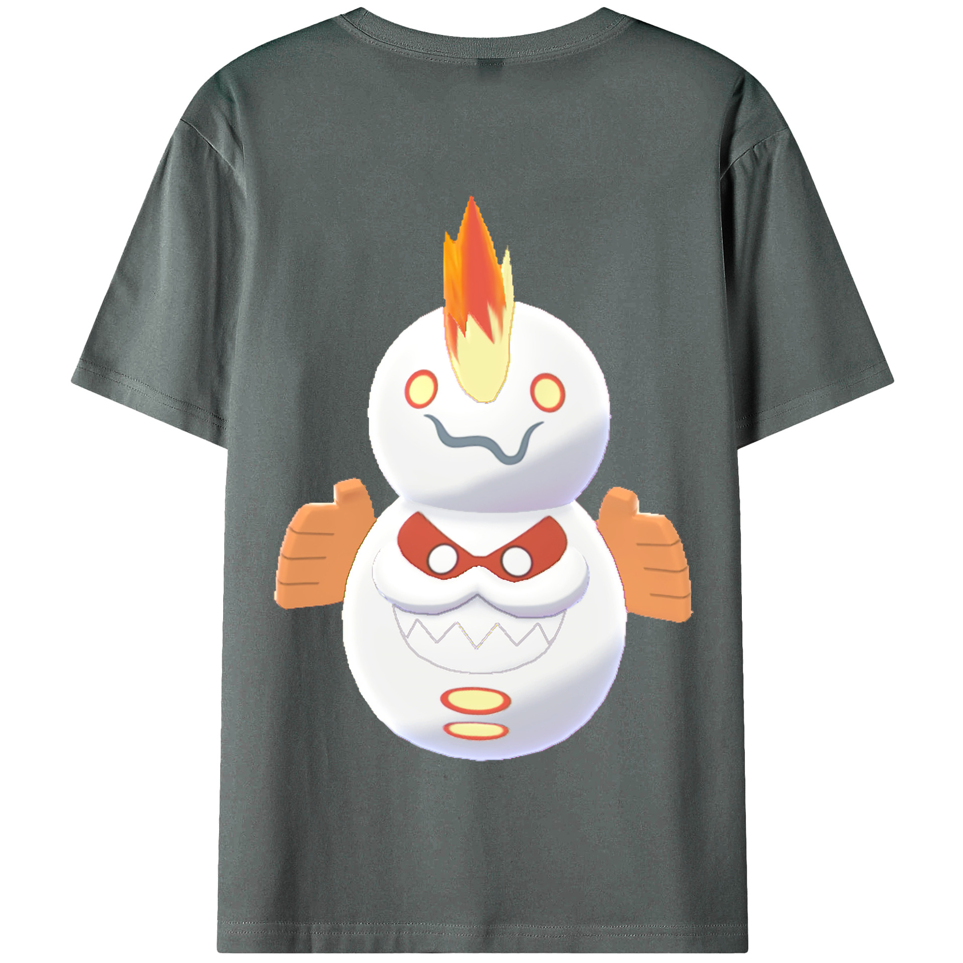 （画像用） ポケットモンスター Pokémon 綿100％半袖Tシャツ（背面プリント）